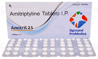 Amitril 25 Mg Tablet 10