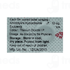 Amitrip 10 MG Tablet 10 Amitrip 10 MG Tablet 10