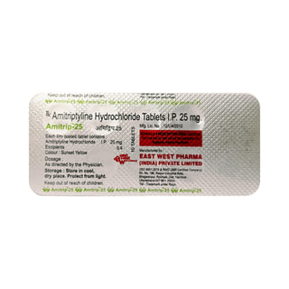 Amitrip 25 MG Tablet 10