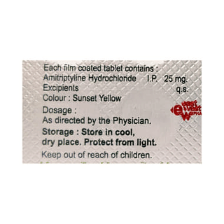 Amitrip 25 MG Tablet 10