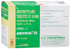 Amitryn 10 Mg Tablet 10