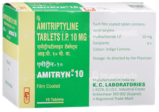 Amitryn 10 Mg Tablet 10