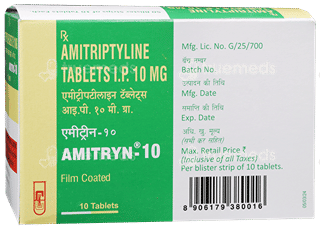Amitryn 10 Mg Tablet 10