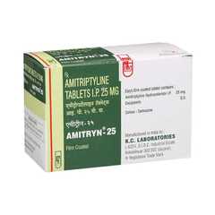 Amitryn 25 MG Tablet 10
