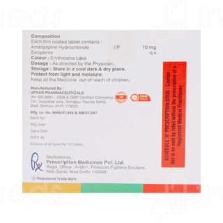 Amivane 10 MG Tablet 10
