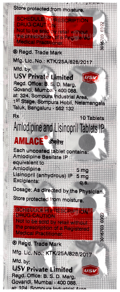 Amlace Tablet 10 Amlace Tablet 10