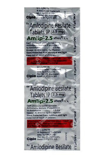 Amlip 2.5 Tablet 10