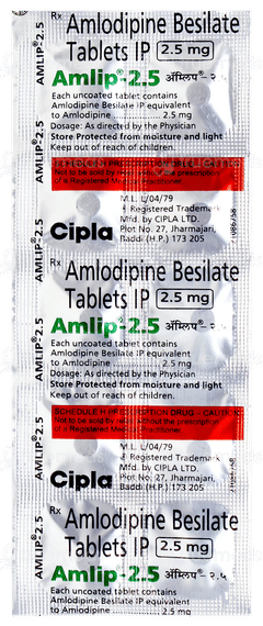 Amlip 2.5 Tablet 10