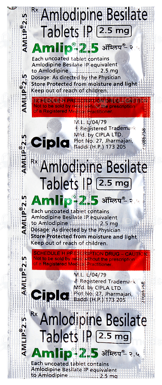 Amlip 2.5 Tablet 10