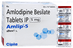 Amlip 5 Tablet 10