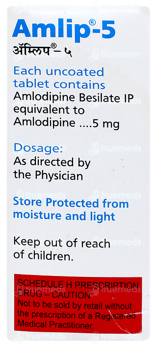 Amlip 5 Tablet 10