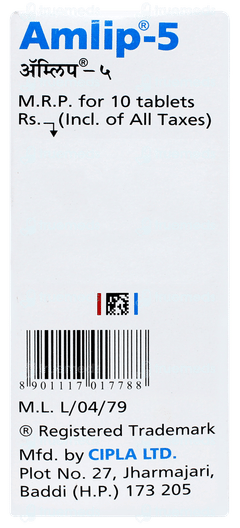 Amlip 5 Tablet 10