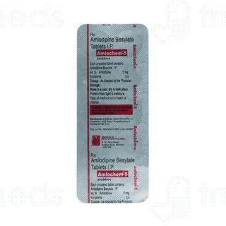 Amlochem 5 MG Tablet 10