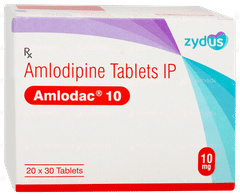 Amlodac 10 Tablet 30 Amlodac 10 Tablet 30