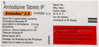 Amlodac 2.5 Tablet 30