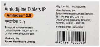 Amlodac 2.5 Tablet 30