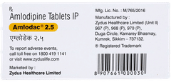 Amlodac 2.5 Tablet 30 Amlodac 2.5 Tablet 30