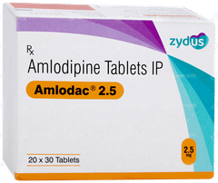 Amlodac 2.5 Tablet 30 Amlodac 2.5 Tablet 30