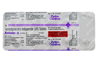 Amlodac D 5/1.5 MG Tablet Sr 10