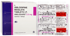 Amlogard 2.5mg Tablet 30 Amlogard 2.5mg Tablet 30