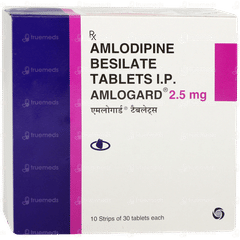 Amlogard 2.5mg Tablet 30 Amlogard 2.5mg Tablet 30