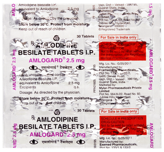 Amlogard 2.5mg Tablet 30