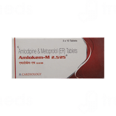 Amlokem M 2.5/25 Tablet 10 Amlokem M 2.5/25 Tablet 10