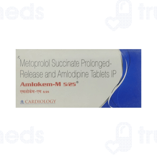 Amlokem M 25/5 MG Tablet Pr 10