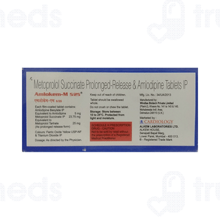 Amlokem M 25/5 MG Tablet Pr 10