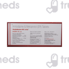 Amlokem M 50/5 Tablet 10 Amlokem M 50/5 Tablet 10