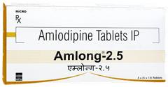 Amlong 2.5 Tablet 15