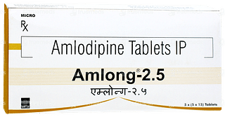 Amlong 2.5 Tablet 15