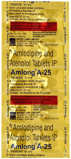Amlong A 25 Tablet 10 Amlong A 25 Tablet 10