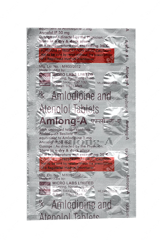 Amlong A 50/5 MG Tablet 10