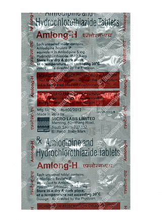 Amlong H Tablet 15