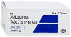 Amlopin 10 Tablet 10 Amlopin 10 Tablet 10