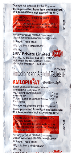 Amlopin At Tablet 10 Amlopin At Tablet 10