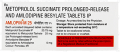 Amlopin M 25 Tablet 10 Amlopin M 25 Tablet 10