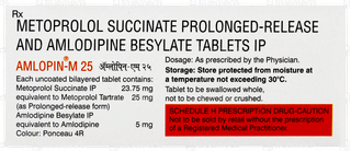 Amlopin M 25 Tablet 10