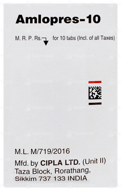 Amlopres 10 Tablet 10 Amlopres 10 Tablet 10