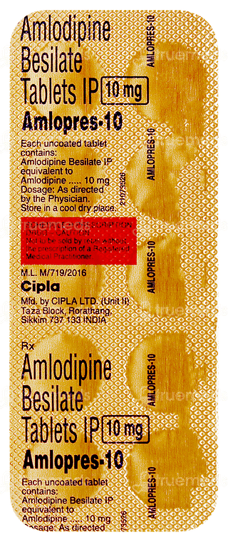 Amlopres 10 Tablet 10