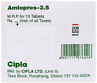 Amlopres 2.5 Tablet 15