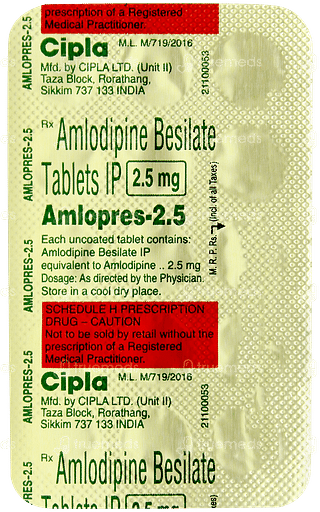 Amlopres 2.5 Tablet 15