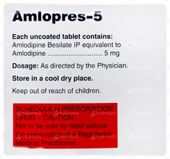 Amlopres 5 Tablet 30 Amlopres 5 Tablet 30