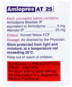 Amlopres At 25 Tablet 15