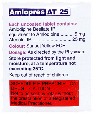 Amlopres At 25 Tablet 15