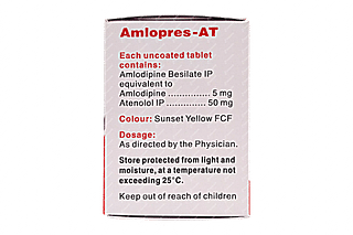 Amlopres At 50/5 MG Tablet 30