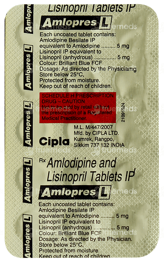 Amlopres L Tablet 15