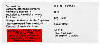 Amlosafe 10 Tablet 10
