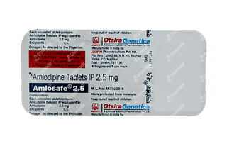 Amlosafe 2.5 MG Tablet 10